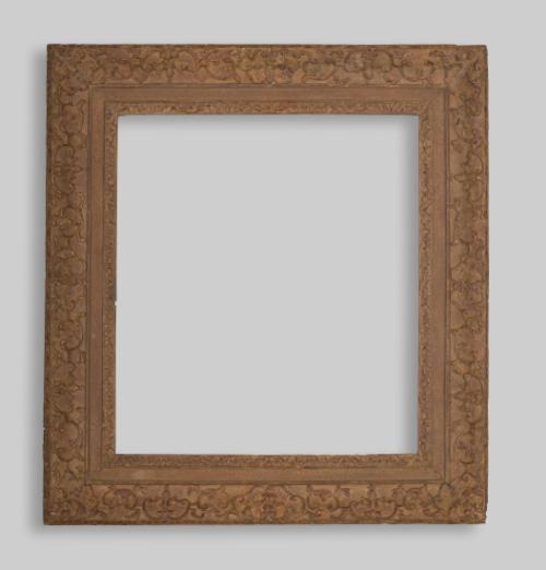 Louis XIV-style frame with floral corners