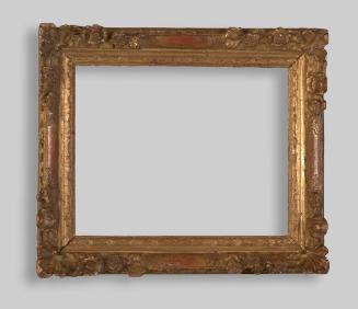 Louis XIV-style frame with floral corners