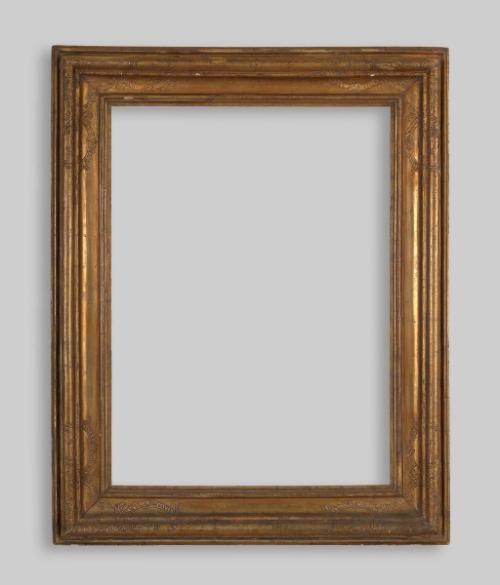 Salvator Rosa-style frame with incised decoration