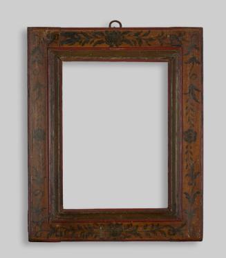 Cassetta frame with painted decoration