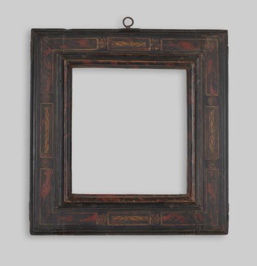 Cassetta frame with trompe l'oeil tortoiseshell
