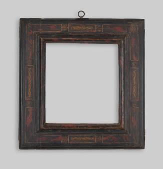 Cassetta frame with trompe l'oeil tortoiseshell