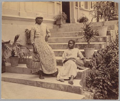 Valentine and Sons - Negro Girls, 1891 (variation)