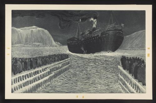 S.S. Imogene Leaving for the Icefields