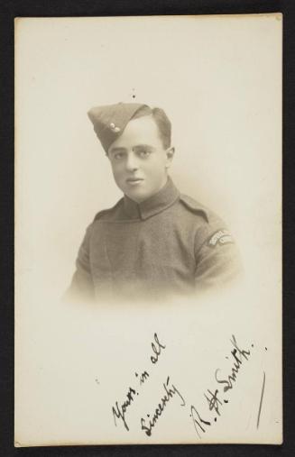 [Portrait of British soldier]