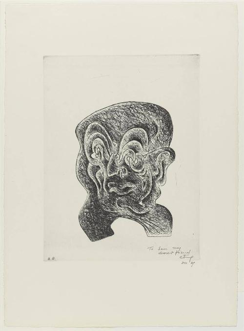 Untitled, (Head of a Man)