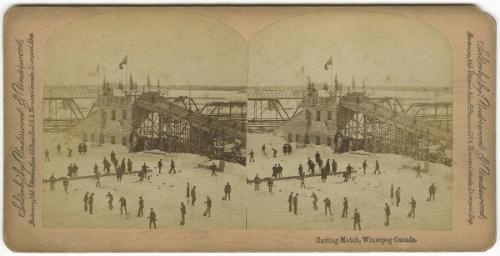 Curling Match, Winnepeg [sic] Canada