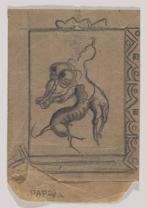 Dog (recto); Dog (verso)