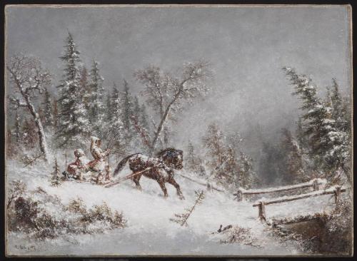 Winter Scene, Blizzard