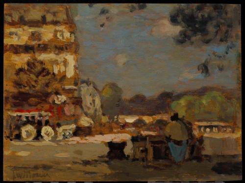 Street Vendor, Paris