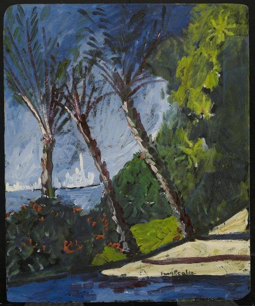 Landscape (recto); Untitled (verso)