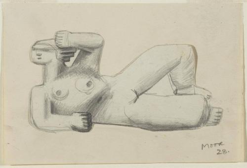 Study for Leeds Reclining Figure