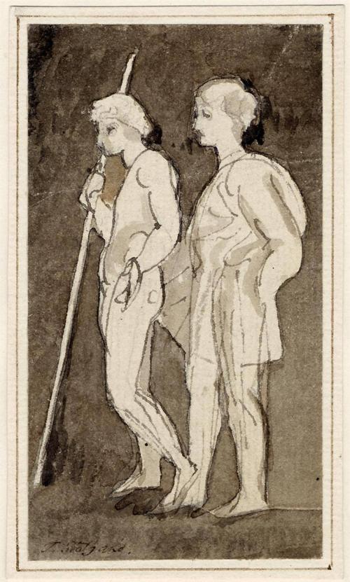 Two Male figures