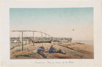 Mouth of the Moisie, Looking up the River