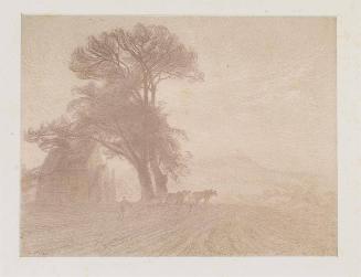 La Chapelle a Minerville  Plate VI from  Cantiques des Créatures