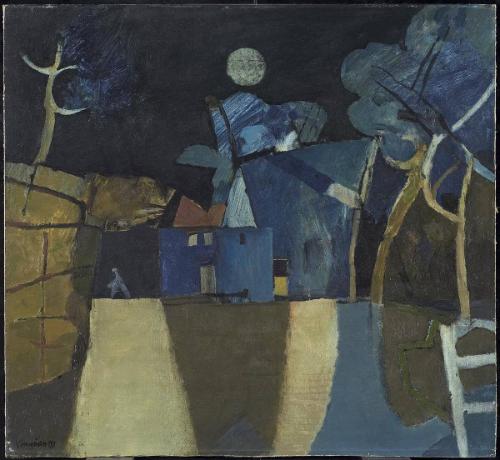 Landscape with Forked Roads