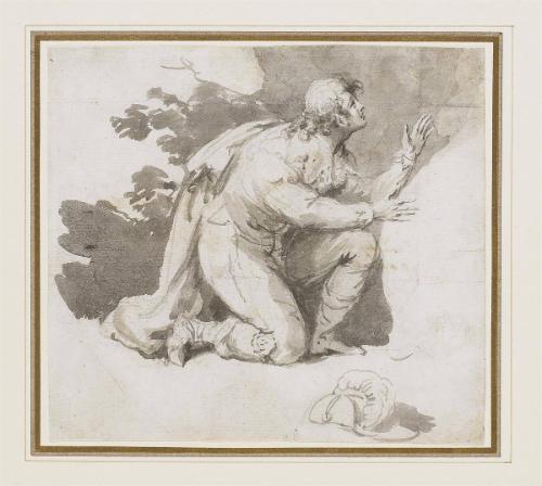 Study of a Kneeling Figure