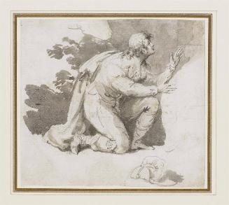 Study of a Kneeling Figure