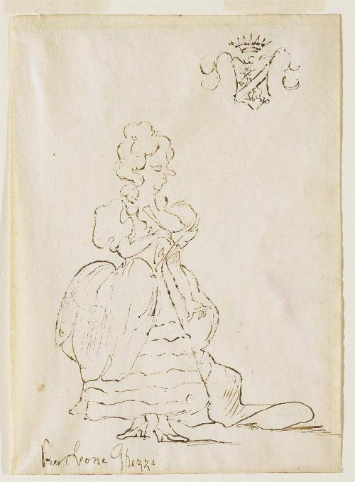 Caricature of an Aristocratic Lady