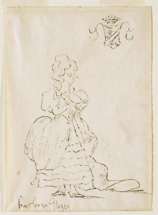 Caricature of an Aristocratic Lady