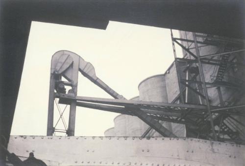 Canadian Industry - Grain Elevator Series Upward View of Loading Conveyors and Towers