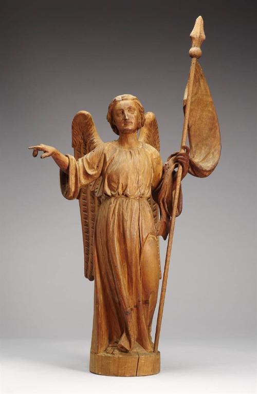 Angel with Standard, Study for the "Pilgrims' Angel", basilica of Sainte-Anne-de-Beaupré