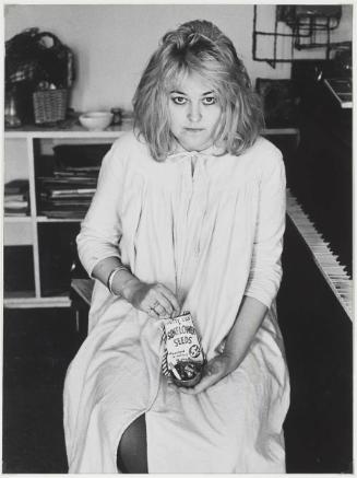 Joyce Wieland (with sunflower seeds)