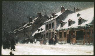 Old St. Louis Street on a Dull Winter Day