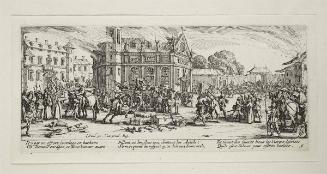 Dévastation d'un monasterè  from "Les Grandes Misères de la Guerre"