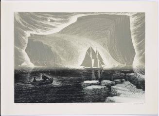 The Flora S. Nickerson in the Labrador Sea