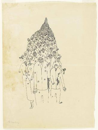 Aufmarsch der Unter dem Regime der Ebert-Noske Ermordeten