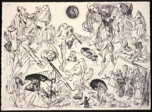 Auferstehung   Plate 12 from Gesichter Portfolio