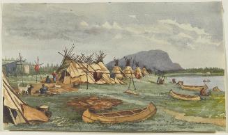 Wigwams on the Kaministiquia