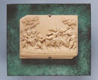 Putti Playing with a Goat