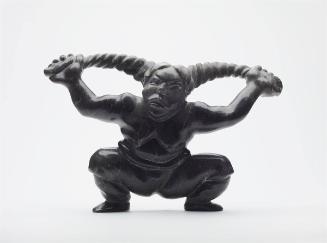 Woman Holding Braids