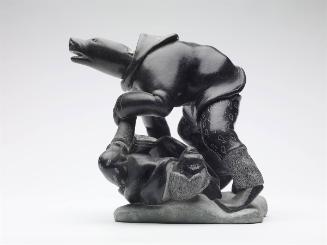 Wolf Spirit Eating Man