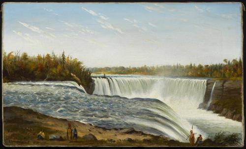 The Falls of Niagara taken from the American Side