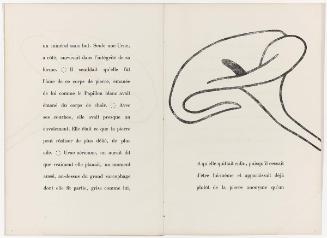 Four pages from Georges Rodenbach's Vièrges