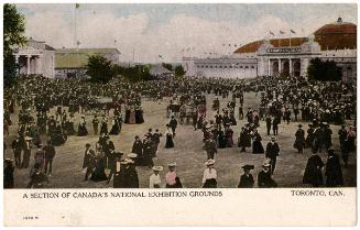 A Section of Canada's National Exhibition Grounds - Toronto, Can.