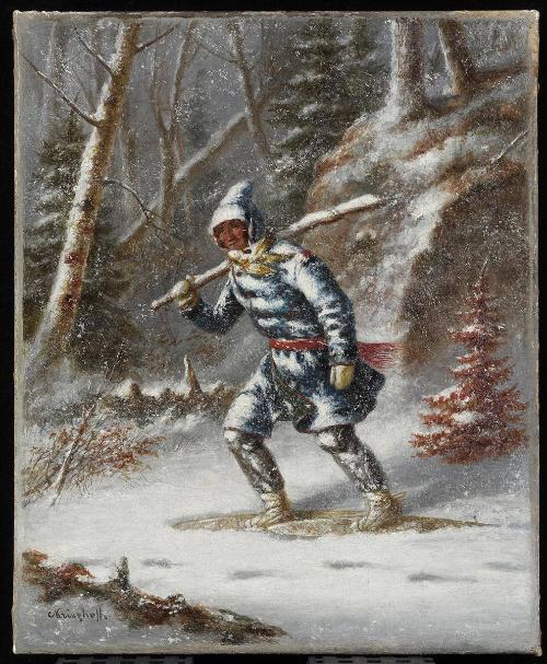 Hunter in a Blizzard