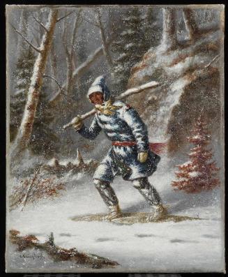 Hunter in a Blizzard