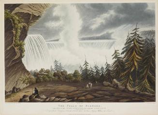 The Falls of Niagara - This View of the Horse-Shoe-Fall, from below Goat Island (American Side)