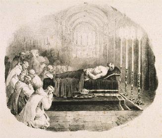 Guillaume le conquerant rapporte apres sa mort a l'eglise de Boscherville