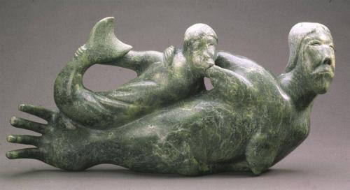 Sea Goddess Nursing Young