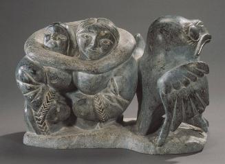 Mother and Child with Bird