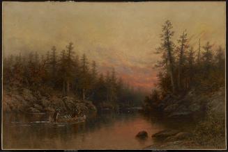 Sunset on the Muskoka River