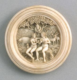 Medallion: Temptation of Adam