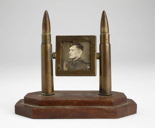 [Double portrait of soldier]