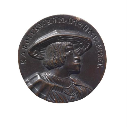 Model for a Medal: Portrait of Emperor Charles V