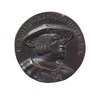 Model for a Medal: Portrait of Emperor Charles V